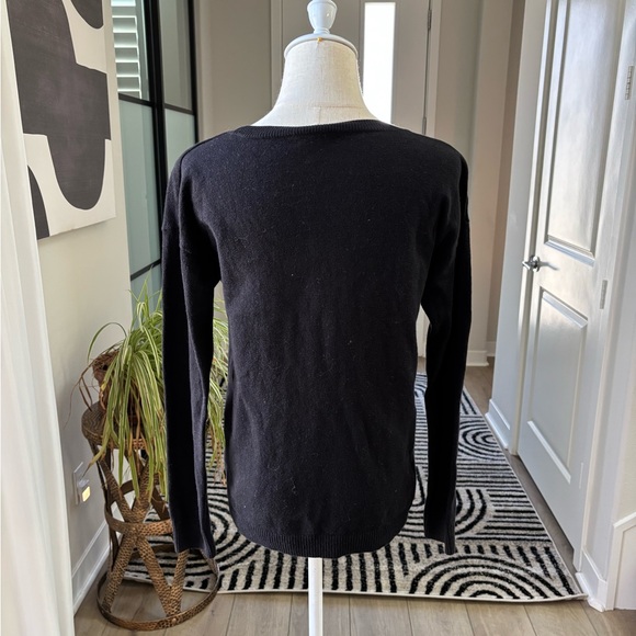 MADEWELL Bien Sur (Of course) Black Crew Neck Sweater - Picture 4 of 11